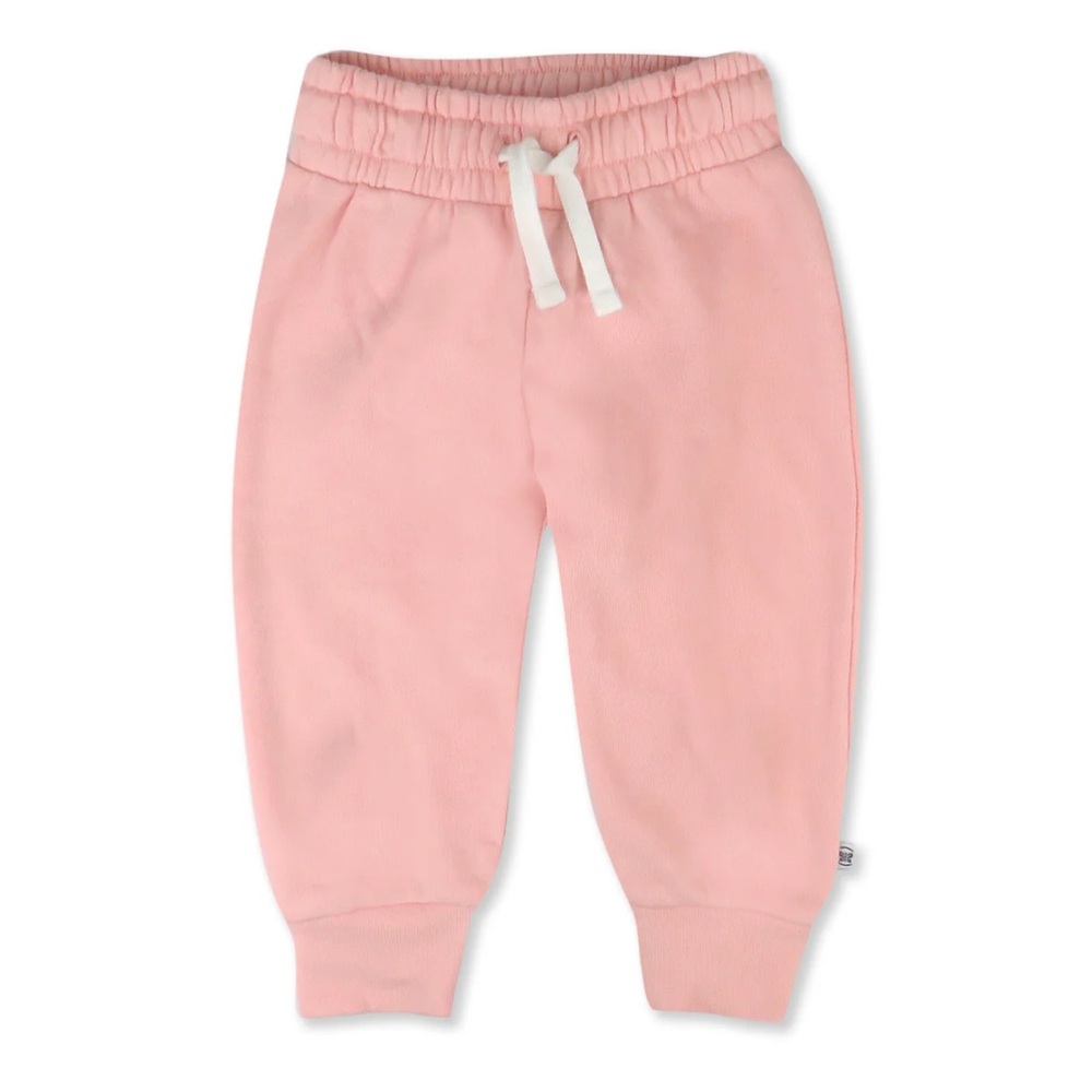 The Honest Company Pink BABY TERRY Jogger Sweatpants